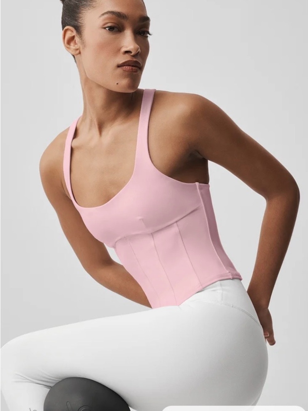 ALO Yoga Airbrush Sparks Fly Corset Tank
Size. XS. Color. Vintage pink - Picture 5 of 10